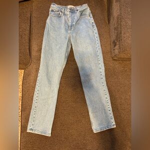 Abercrombie & Fitch The 90’s Straight Ultra High Rise Jeans Curve Love